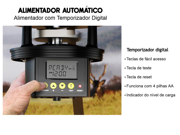 Alimentador automático All-in-one 