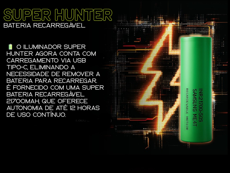 Iluminador MonsterLight 850nm Super Hunter laser com potenciómetro 