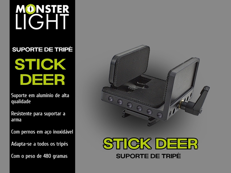 Suporte para tripé Monsterlight Stick Deer
