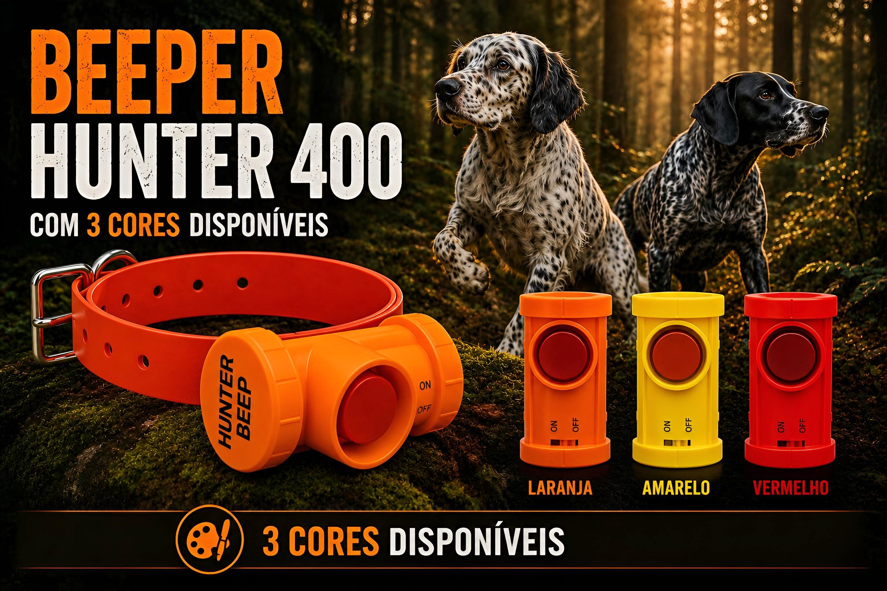 Coleira beeper caça as galinholas com bateria recarregável 