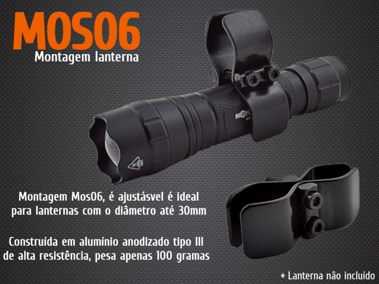 Montagem para lanterna