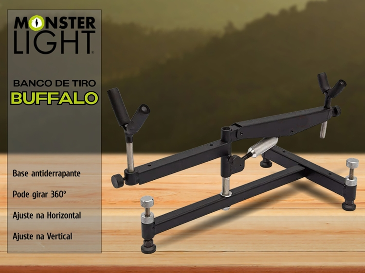 Banco de tiro Monsterlight Buffalo 360º 