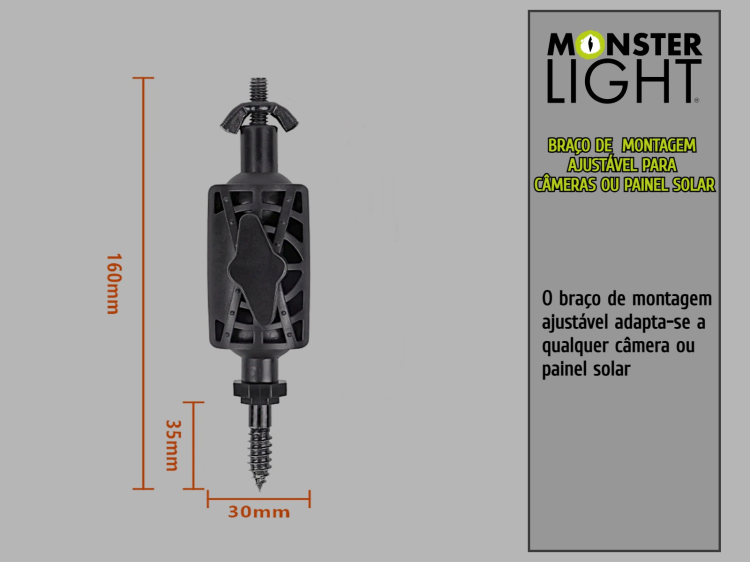 Suporte para câmera 360º para árvore 