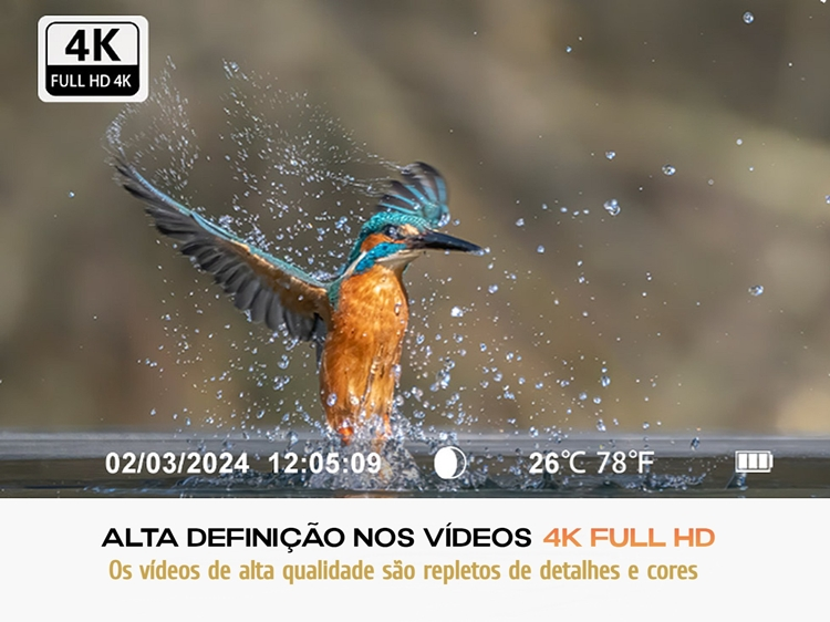 Câmera de caça ou vigilância Monster M20 4K 