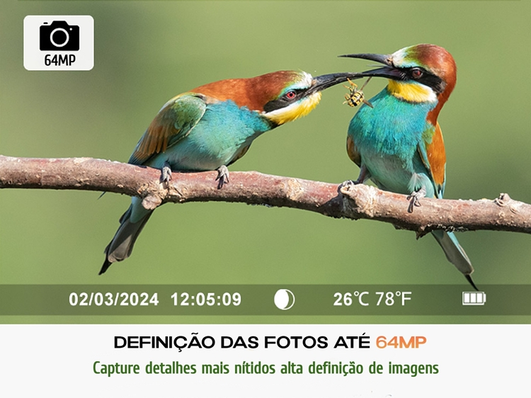 Câmera de caça ou vigilância Monster M20 4K 