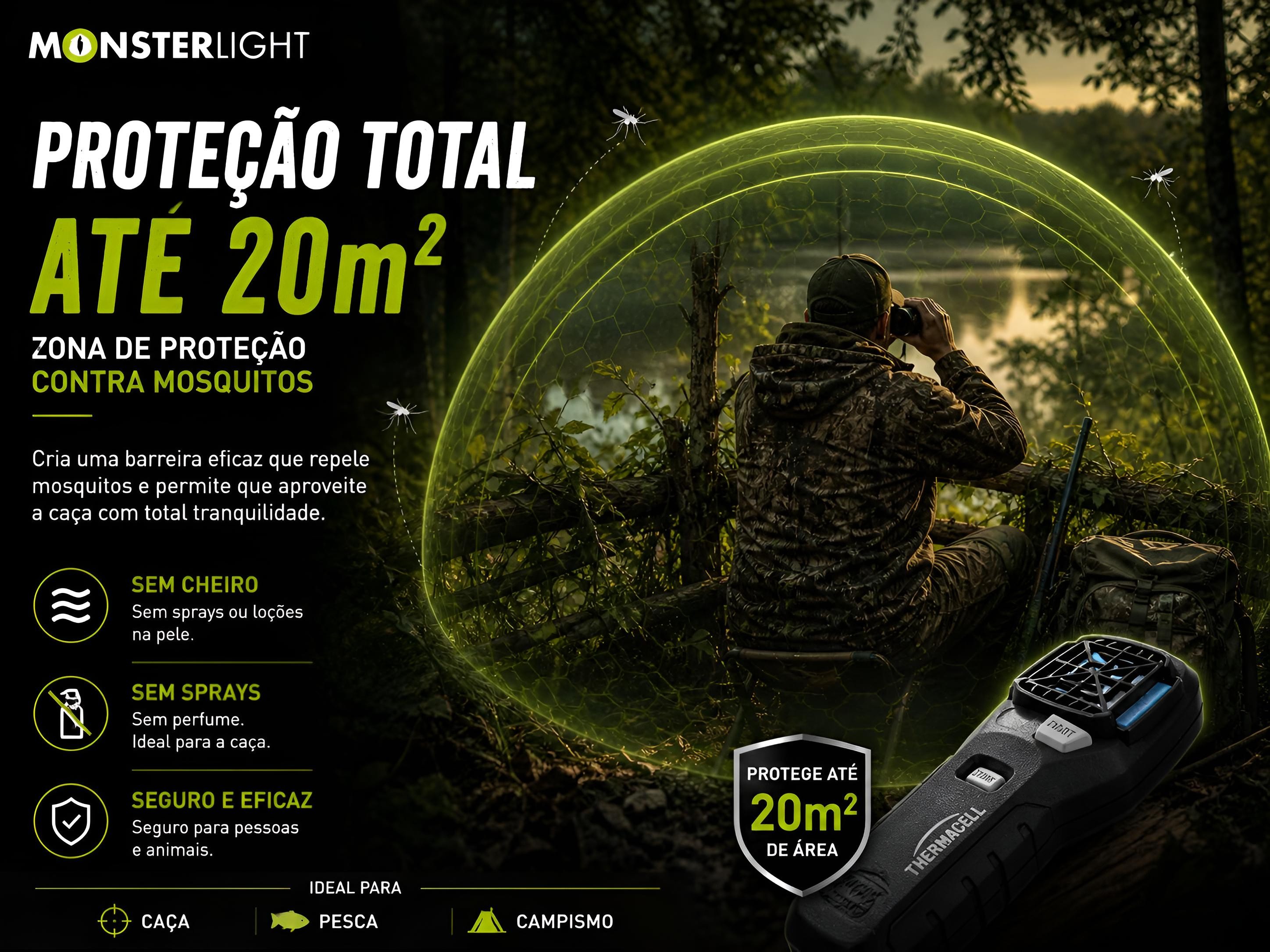 Repelente de mosquitos portátil Thermacell 