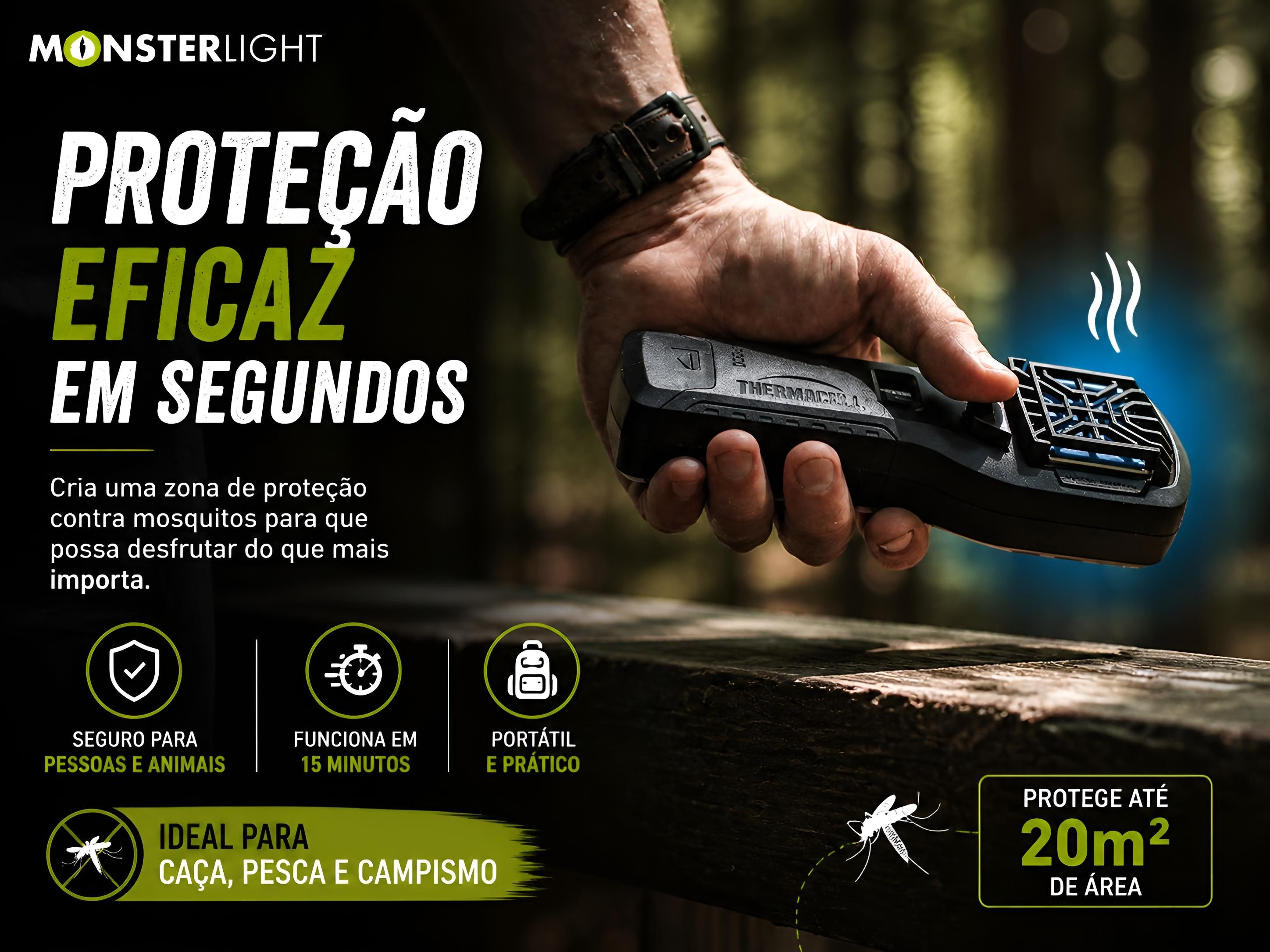 Repelente de mosquitos portátil Thermacell 