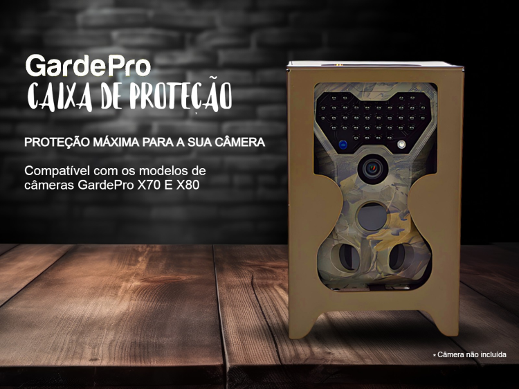 Caixa de proteção para câmeras GardePro