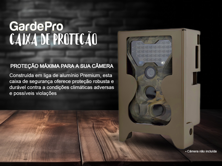 Caixa de proteção para câmeras GardePro 