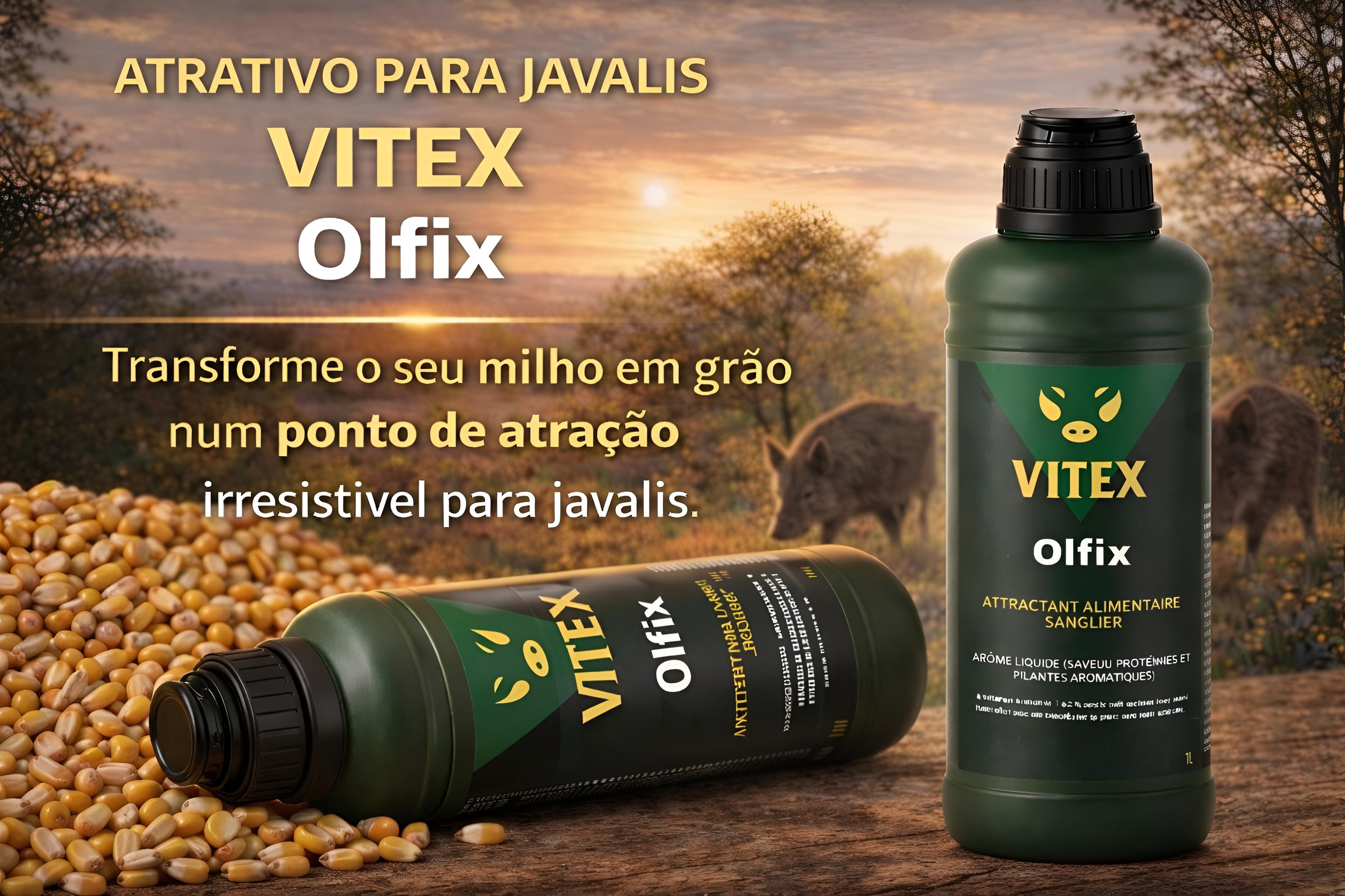 Atrativo para aplicar no milho Vitex Olfix