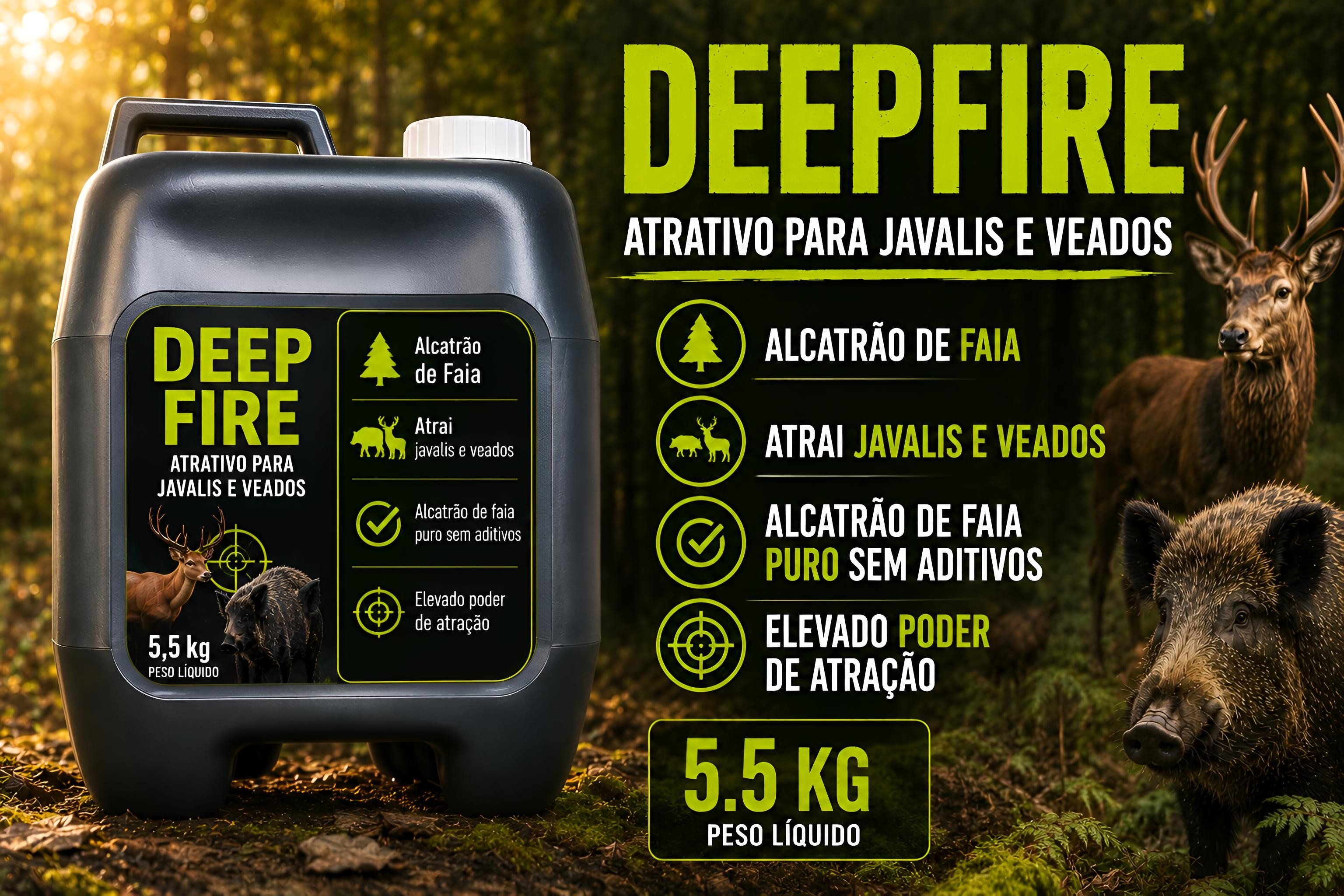Atrativo Premium para Javalis DeepFire 5.5Kg