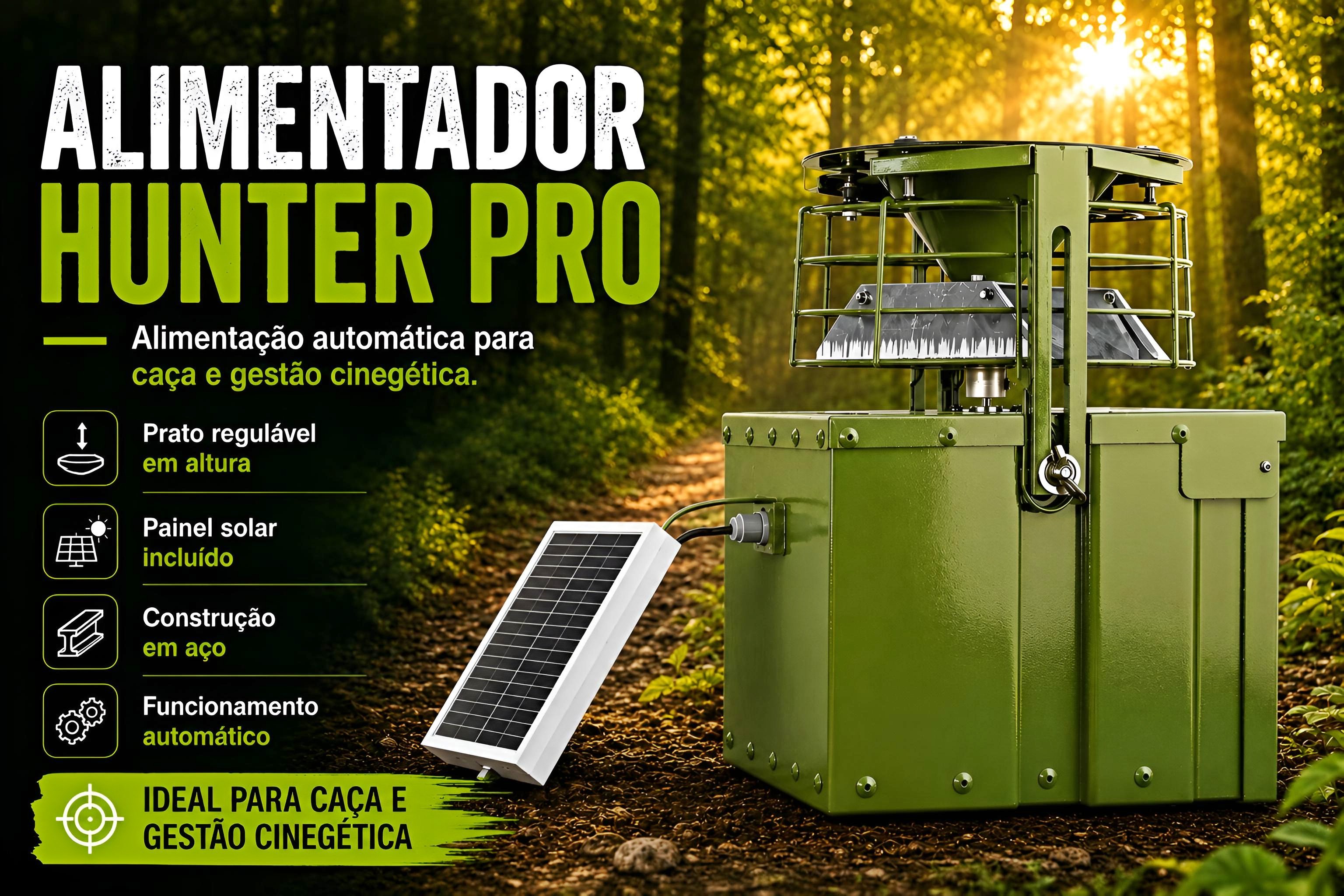 Alimentador Automático Hunter Pro 12V