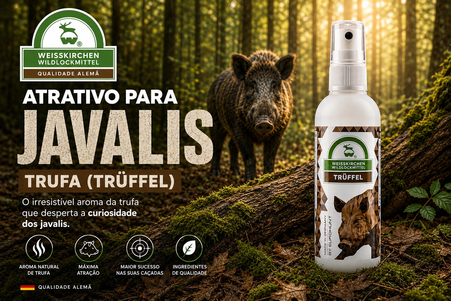 Atrativo para Javalis Spray Trufas Weisskirchen