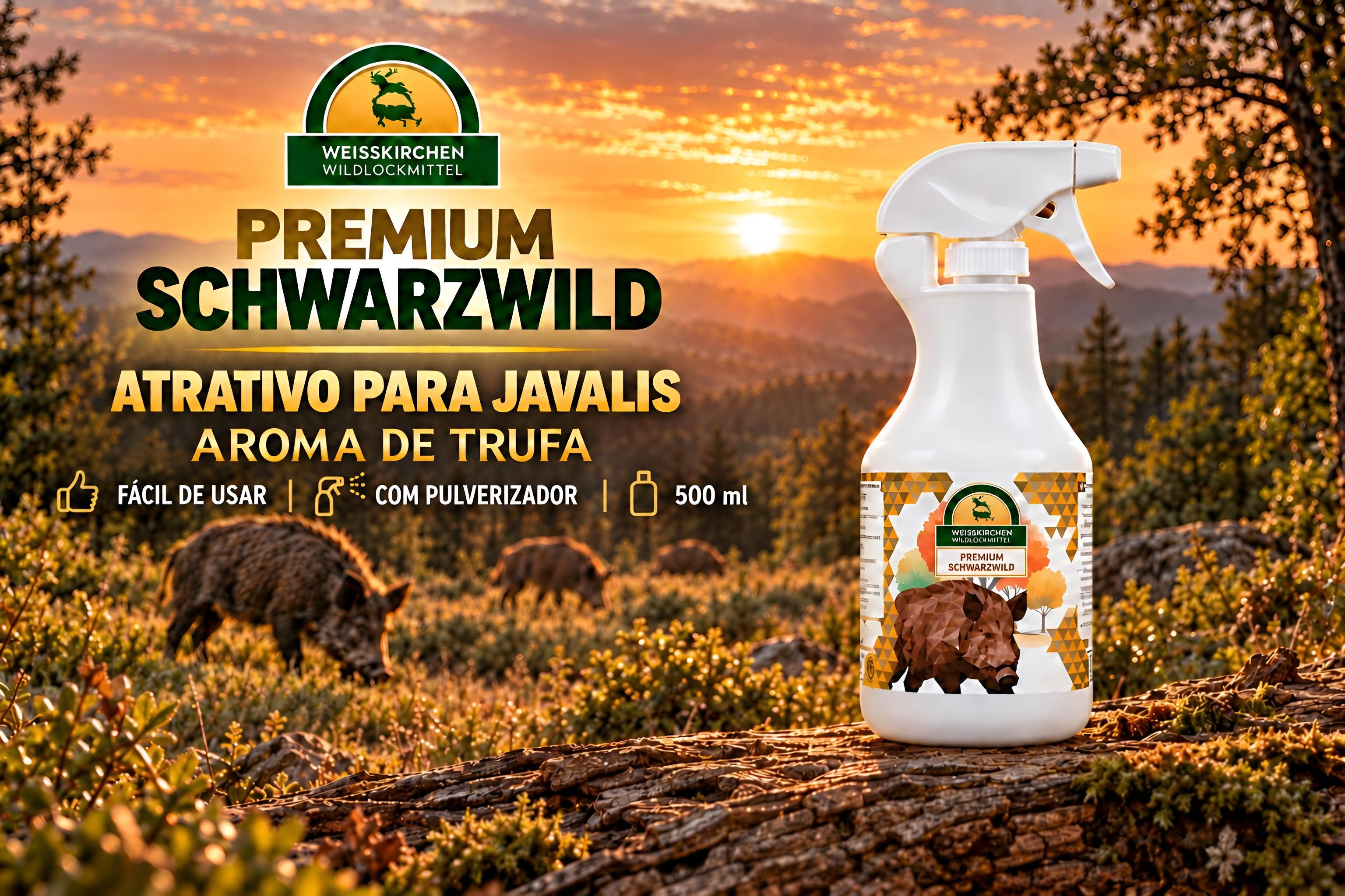 Atrativo para Javalis com Aroma de Trufa Weisskirchen  Schwarzwild Premium