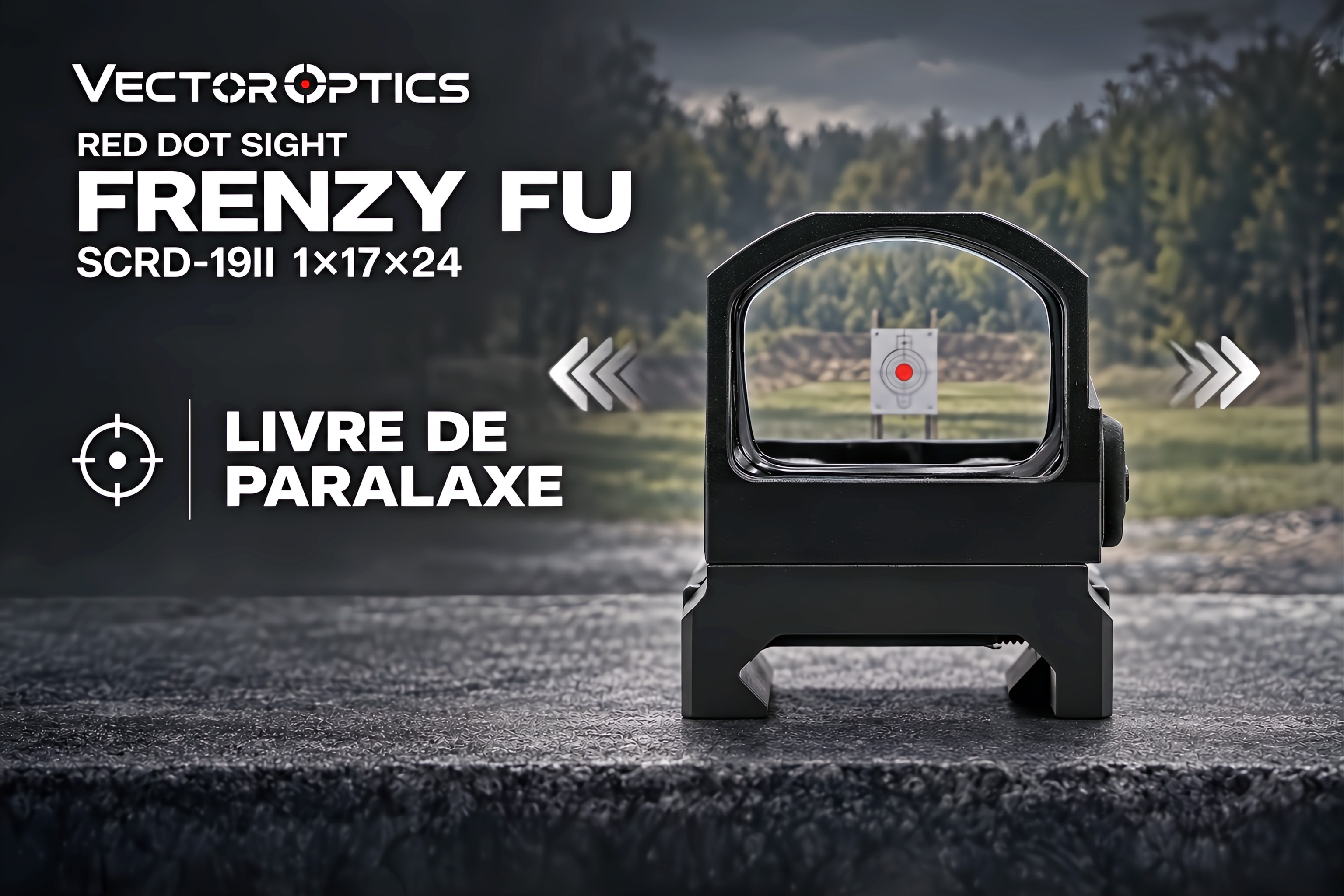 Mira Red Dot reflex Vectoroptics Frenzy 1x17x24 