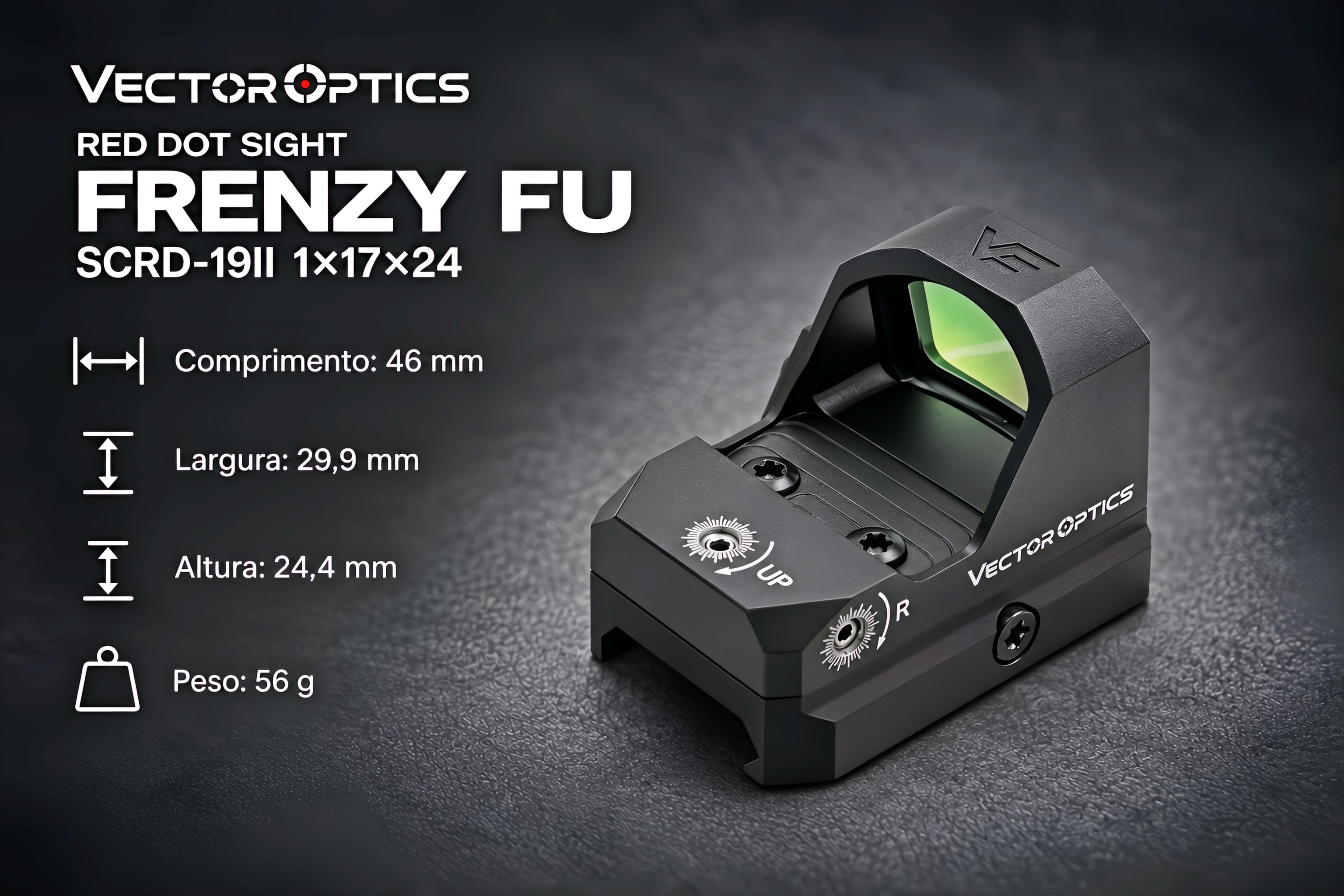 Mira Red Dot reflex Vectoroptics Frenzy 1x17x24 