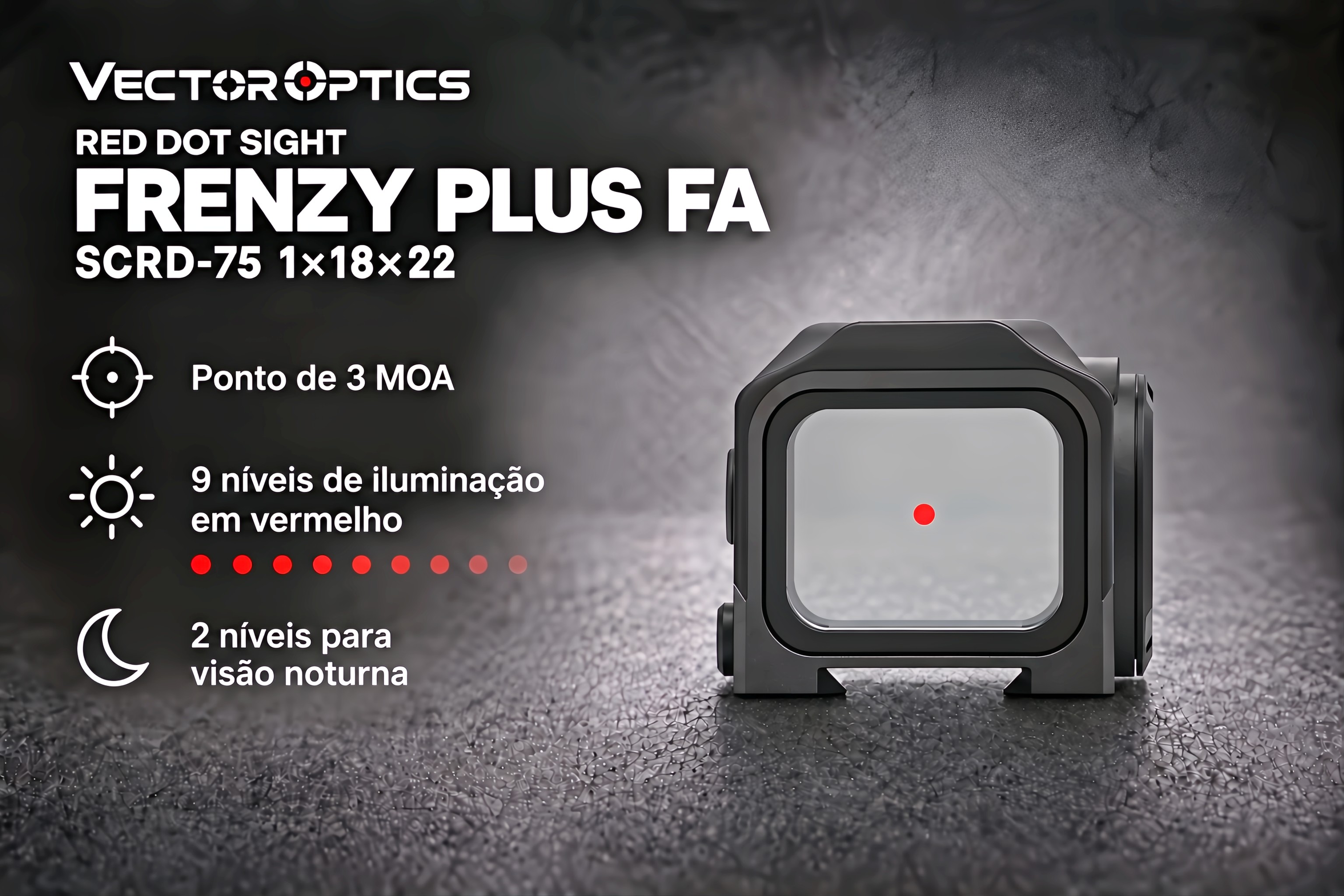Mira Red Dot reflex Vectoroptics Frenzy Plus 1x18x22 