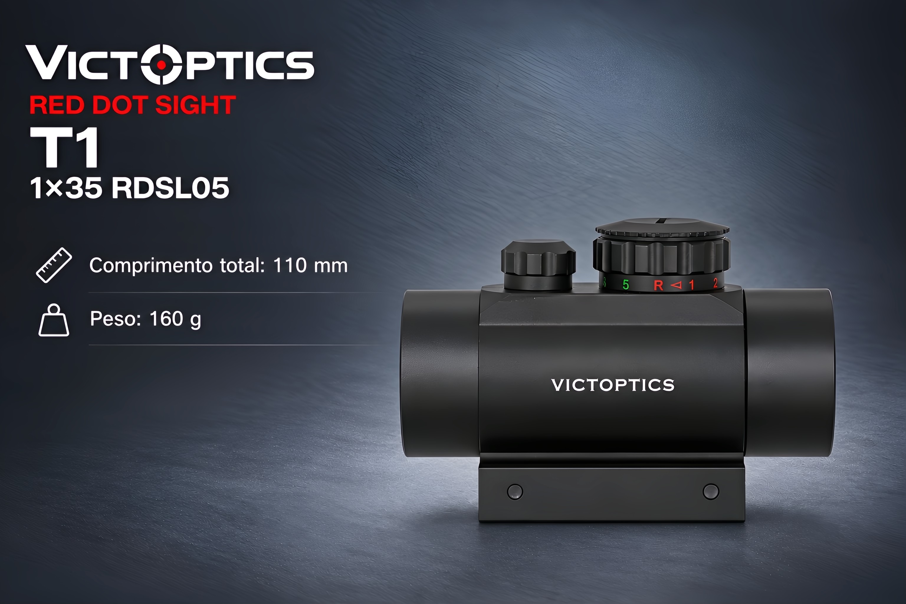 Mira Red Dot Victoptics VictOptics T1 1×35 