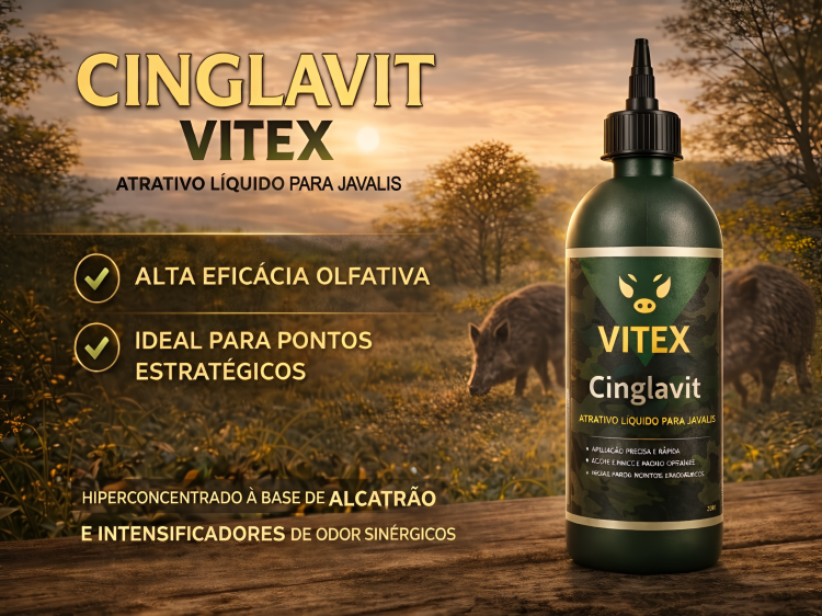 Atrativo para javalis Vitex Cinglavit