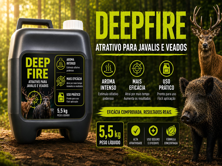 Atrativo Premium para Javalis DeepFire 5.5Kg