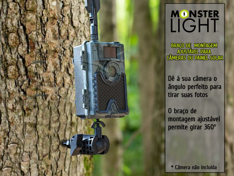Suporte para câmera 360º para árvore